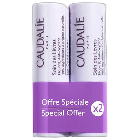 【Caudalie】Duo de Soins des Lèvres Vinotherapist 4,5 g <0,16 oz> 2 pièces