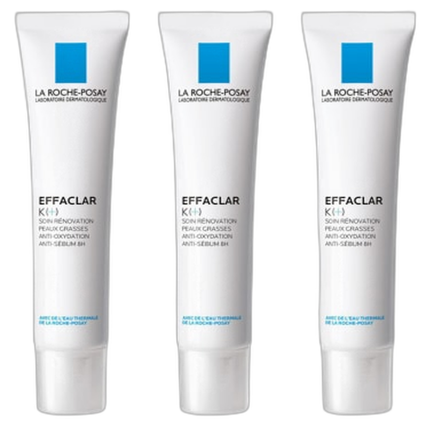 【La Roche-Posay】Effaclar K(+) 40 mL <1,4 fl oz> Ensemble de 3 pièces