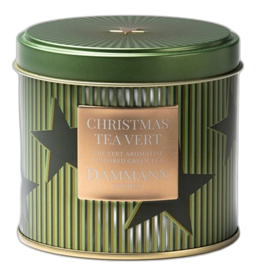 【Dammann Frères】Christmas Green Tea -Metal Box- 100 g <3.53 oz>