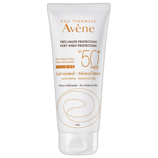 【Avène】ミネラルミルク SPF50+ 敏感肌用 100 mL <3.4 fl oz>