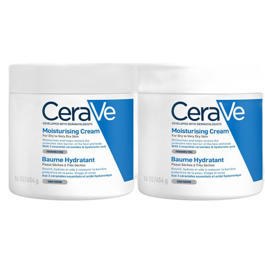 【CeraVe】 MOISTURISING CREAM- 454ml <15.35 fl oz> 2pc