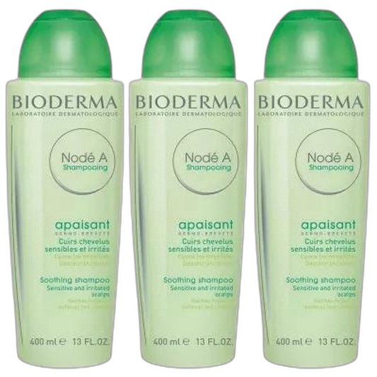 【Bioderma】Shampoing Node A 400 mL <13.53 fl oz> 3 pièces Set