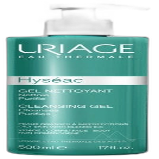 【Uriage】Gel Nettoyant Doux Hyséac 500 mL <16.9 fl oz>