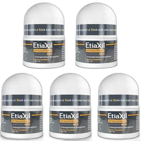 【Etiaxil】Etiaxil Antiperspirant For Men 15 mL <0.5 fl oz> 5pc Set