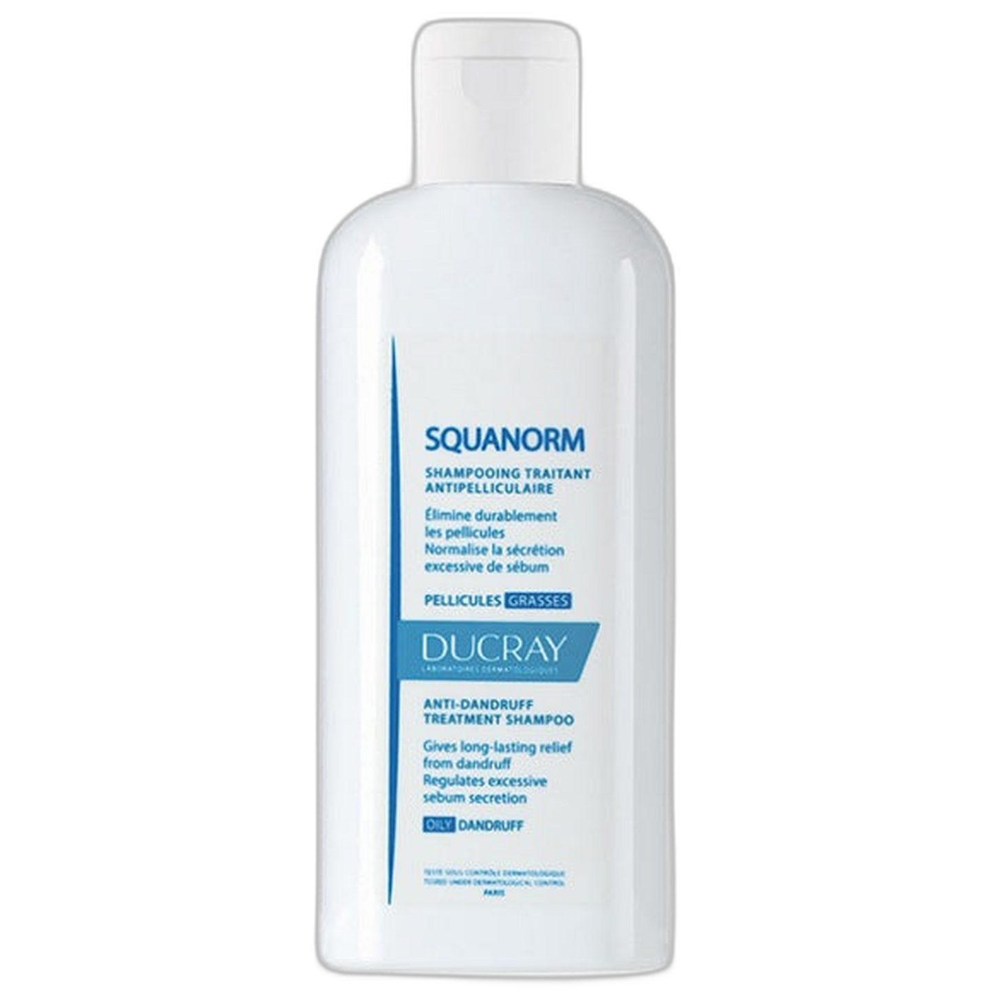 【Ducray】Shampoing Traitement Anti-Pelliculaire Squanorm pour Pellicules Grasses 200 mL <6.8 fl oz>