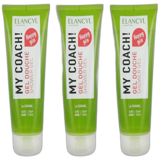 【Elancyl】My Coach Shower Gel 200 mL <6.8 fl oz> 3pc Set