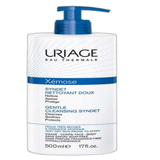 【Uriage】Xémose Gentle Cleansing Syndet 500 mL <16.9 fl oz>
