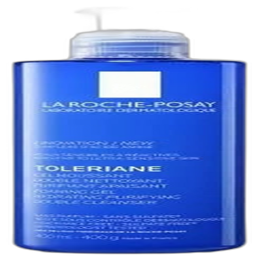 【La Roche-Posay】Gel Moussant Purifiant Apaisant Double Nettoyage Tolerian 400 mL <13.5 fl oz>