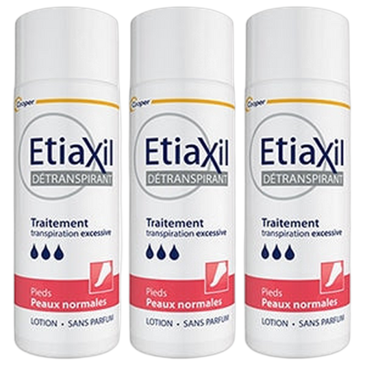 【Etiaxil】TRAITEMENT DETRANSPIRANT LOTION PIEDS PEUX NORMAL 100ml <3.4 fl oz> 3pc