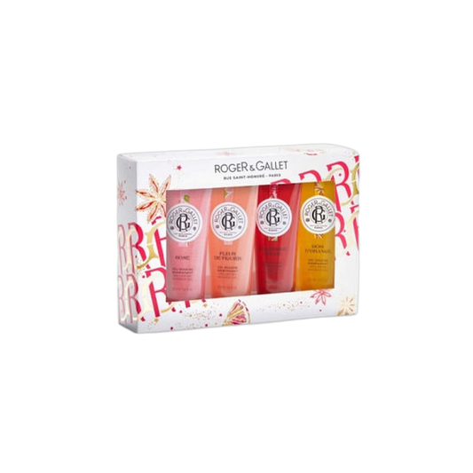【ROGER & GALLET】COFFRET 4 GEL DOUCHE BIENFAISANTS COLLECTION 50ml <1.7 fl oz> 4pc set