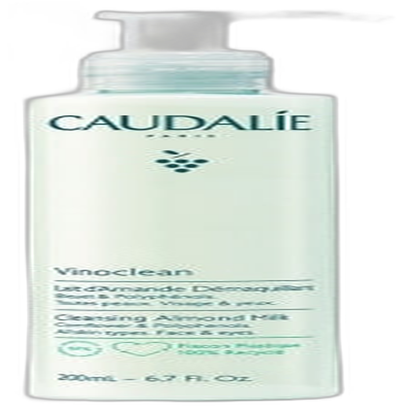 【CAUDALIE】ヴィノクリーン アーモンド メイクアップ リムーバー ミルク 200 mL <6.8 fl oz>
