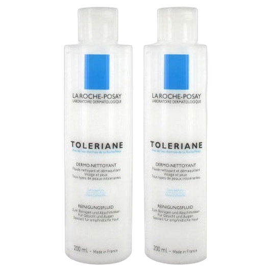 【LA ROCHE POSAY】TOLERIANE DERMO-NETTOYANT 200ml <6.76 fl oz> 2pc set