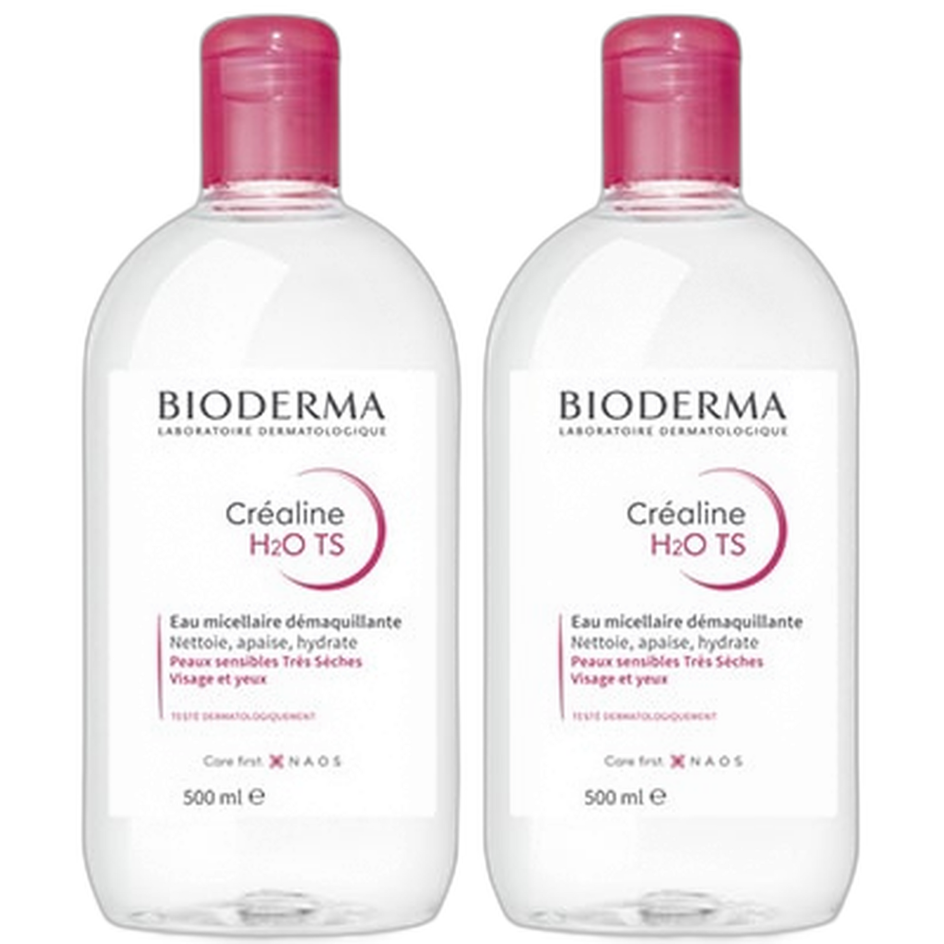 BiodermaCraline TS H2O 500 mL <16.9 fl oz> 2pc Set Cosme de Paris BiodermaCraline TS H2O 500 mL <16.9 fl oz> 2pc Set Cosme de Paris