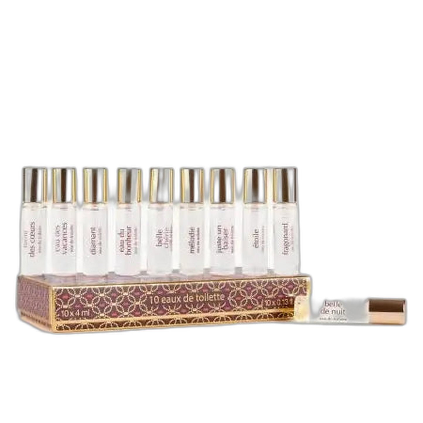 【Fragonard】礼盒 “女性” 4 mL <0.14 fl oz>（10款香水）