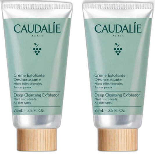 【Caudalie】Vinoclean Exfoliating Purifying Cream 75 mL <2.5 fl oz> 2pc set