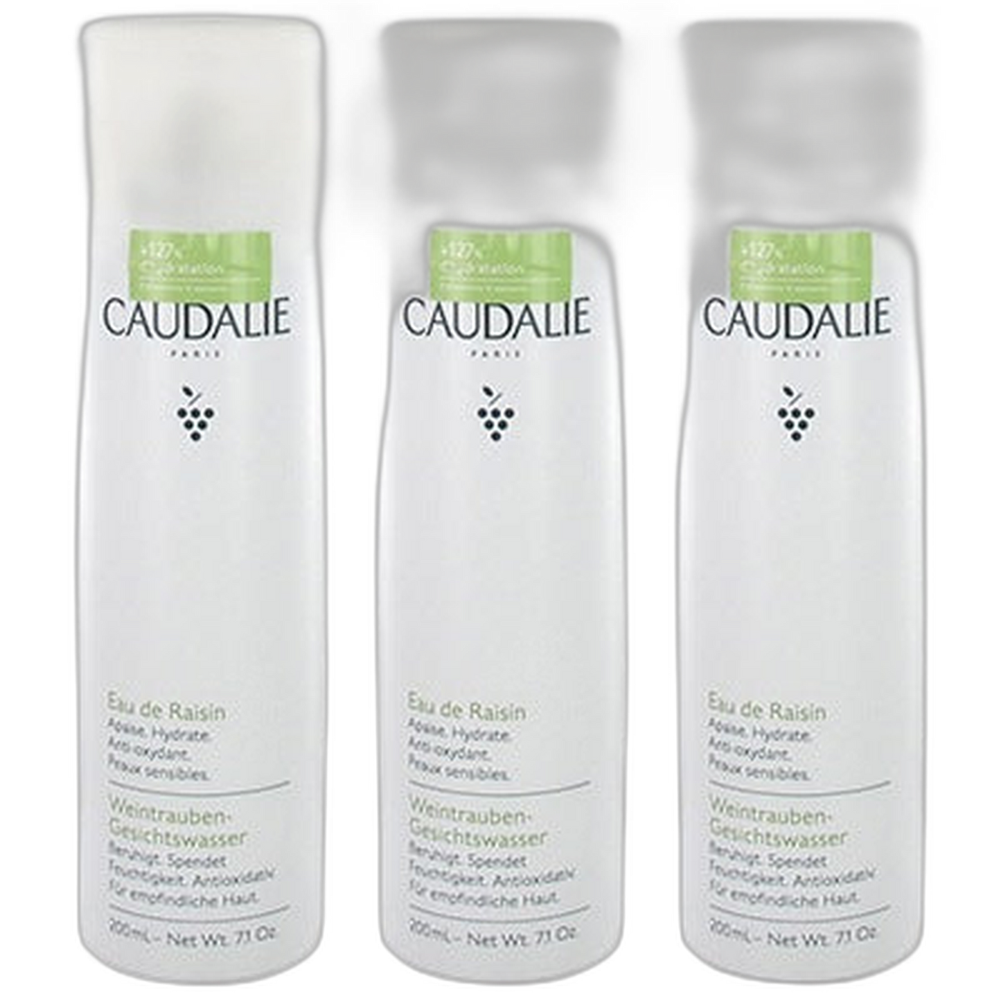 【Caudalie】Eau de Raisin Bio 200 mL <6.8 fl oz> ensemble de 3 pièces