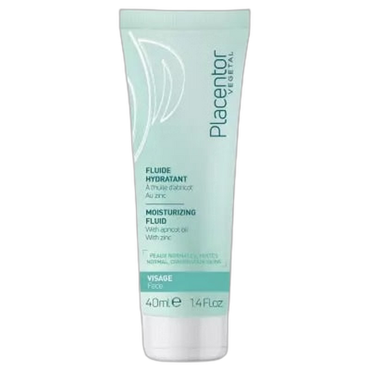 【Placentor Végétal】Fluide Hydratant pour Peau Normale et Mixte 40 mL <1.4 fl oz>
