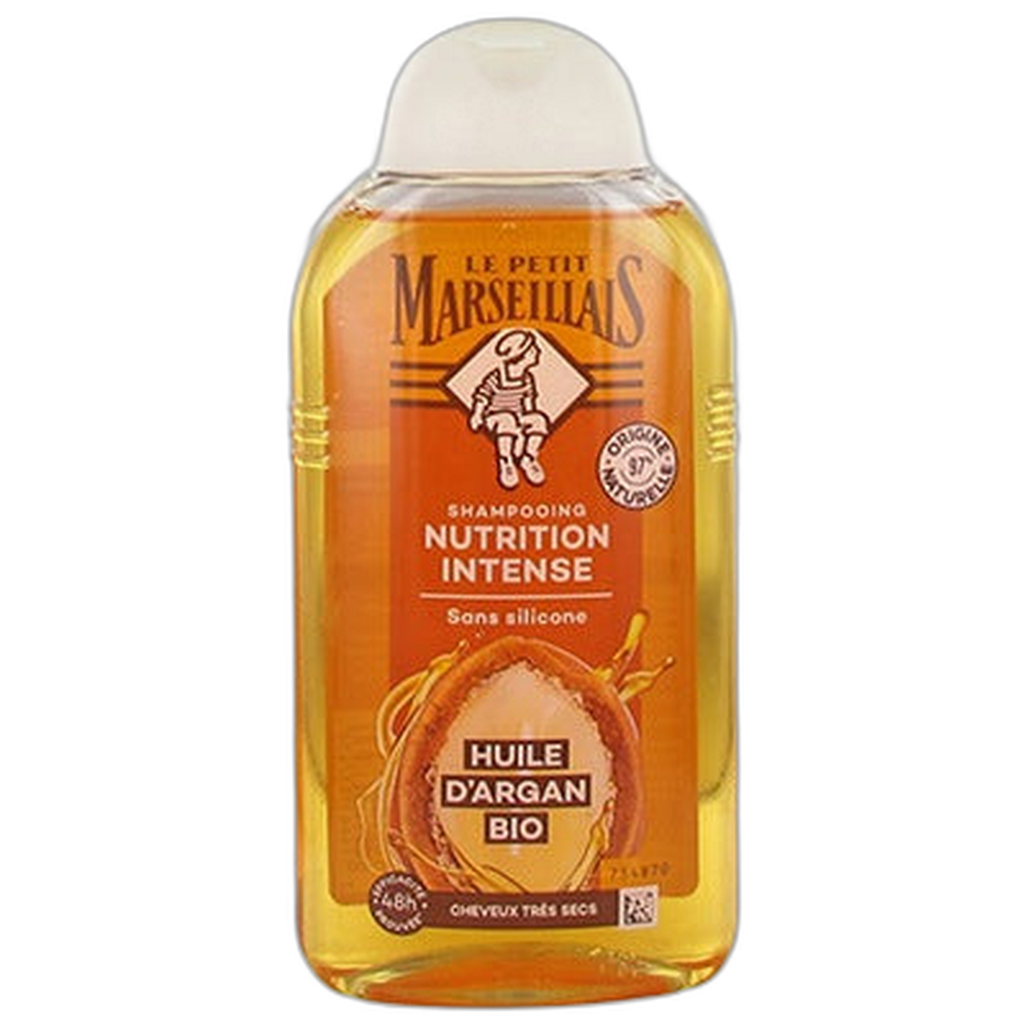 【Le Petit Marseillais】インテンス ニュートリション シャンプー オーガニックアルガンオイル配合 250 mL <8.5 fl oz>