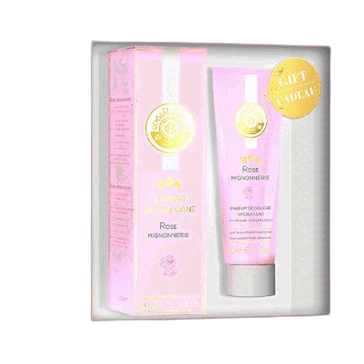 【Roger & Gallet】Rose Mignonnerie Cologne Extract 30 mL <1.0 fl oz> + Shower Gel 50 mL <1.69 fl oz> Gift Set