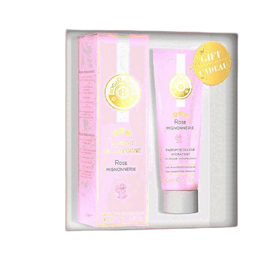 【Roger & Gallet】Rose Mignonnerie Cologne Extract 30 mL <1.0 fl oz> + Shower Gel 50 mL <1.69 fl oz> Gift Set