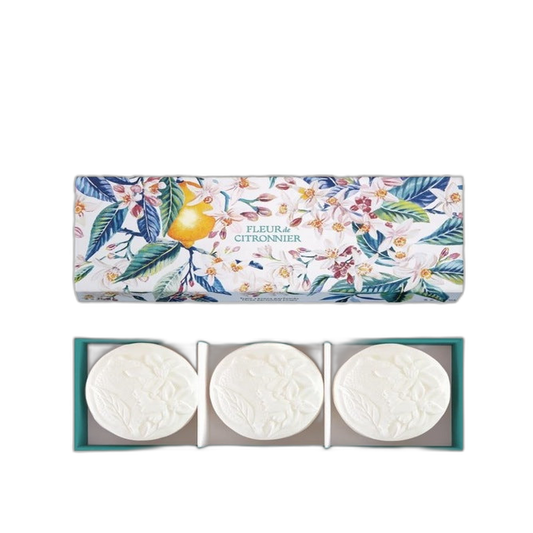 【Fragonard】Coffret Citronier Soaps 75mL x3