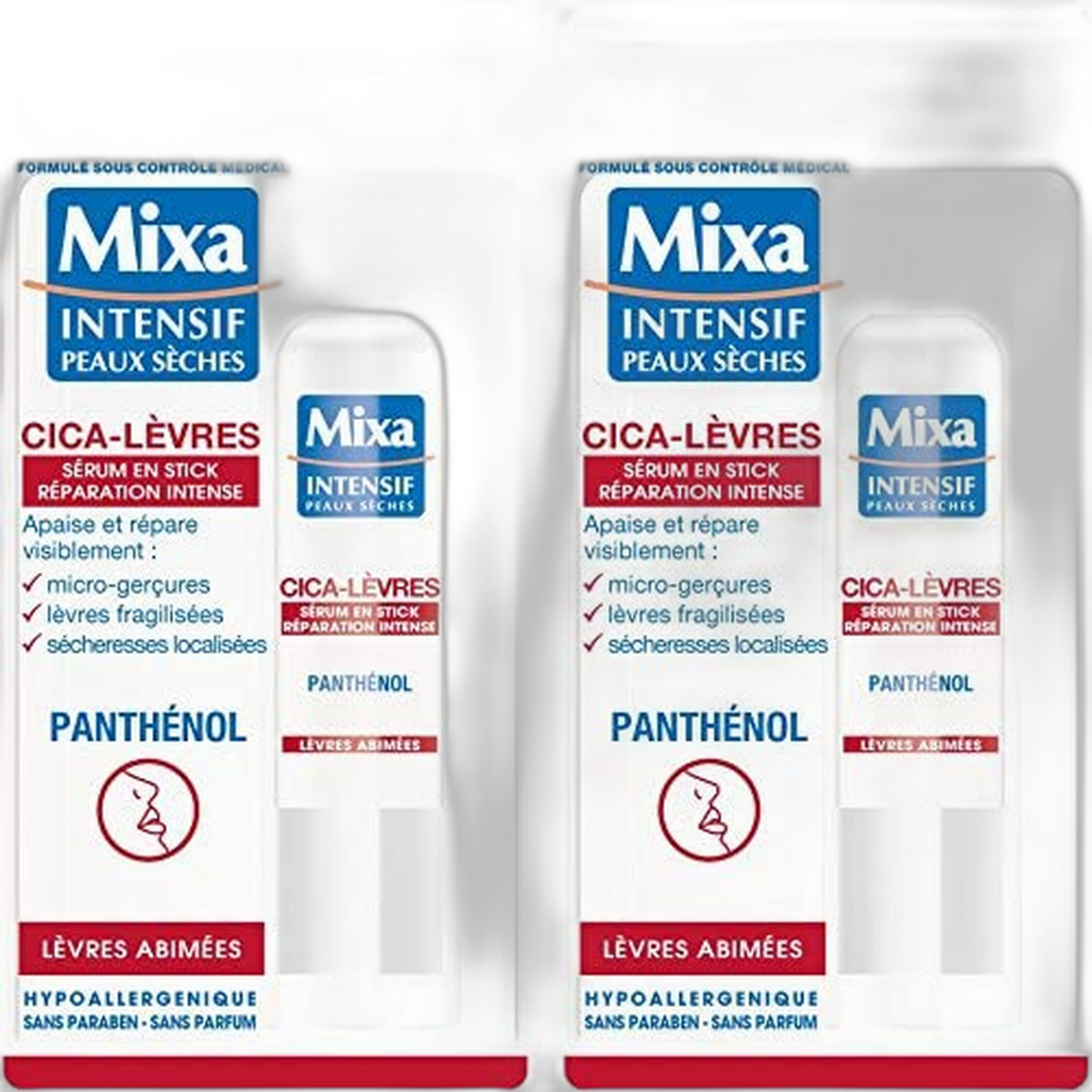 【Mixa】시카-립스 손상된 입술 집중 수리 세럼 19 g <0.67 oz> 2개 세트