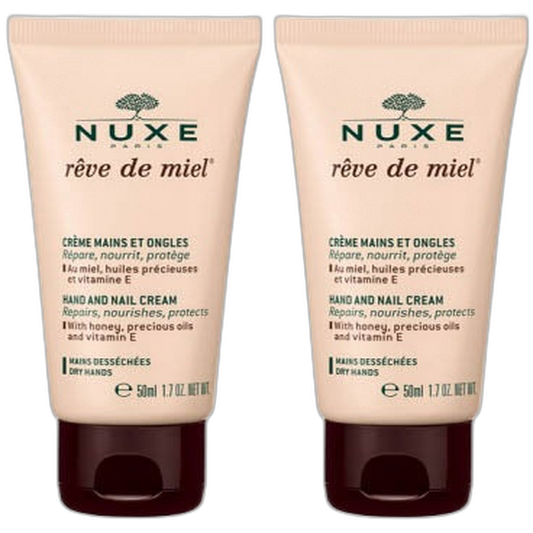 【NUXE】Rêve De Miel Hand And Nail Cream 50 mL <1.7 fl oz> 2pc Set
