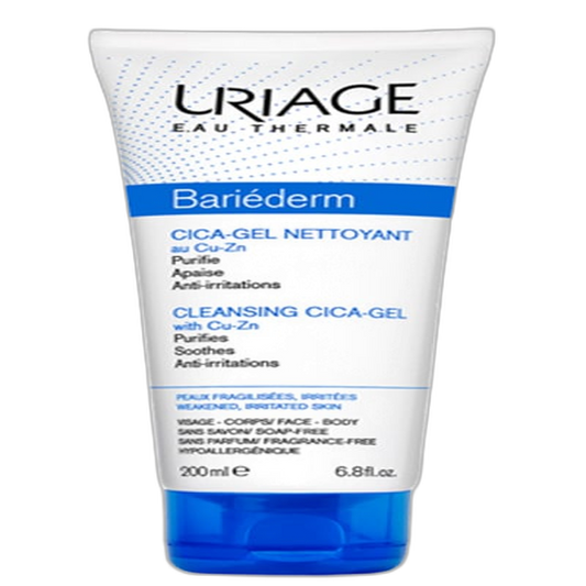 【Uriage】Bariéderm Cica-Facial Cleansing Gel 200 mL <6.8 fl oz>