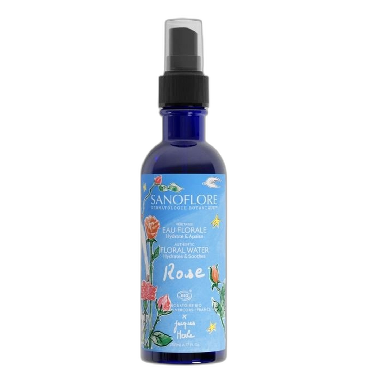 【Sanoflore】Véritable Eau Florale de Rose 200 mL <6.8 fl oz>