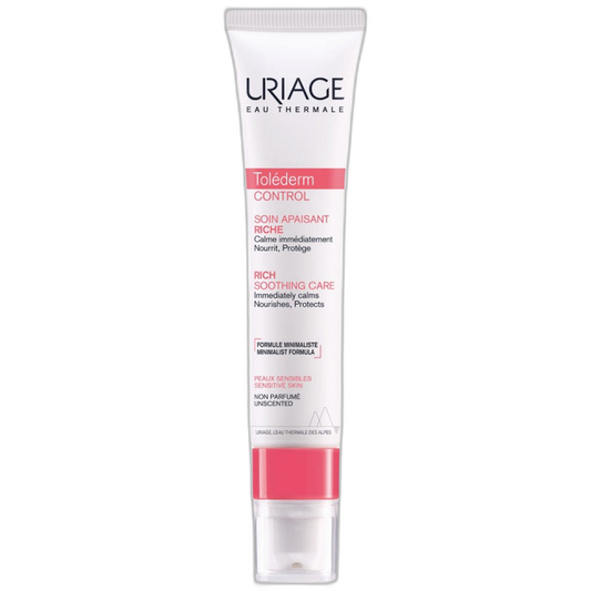 【Uriage】Tolerderm Control Rich Soothing Care 40 mL <1.4 fl oz>