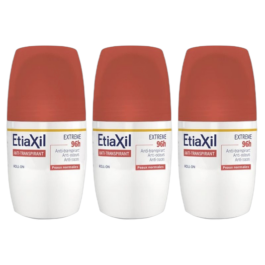 【Etiaxil】ETIAXIL DEODORANT EXTREME 96H ROLL-ON 50ml <1.7 fl oz> 3pc