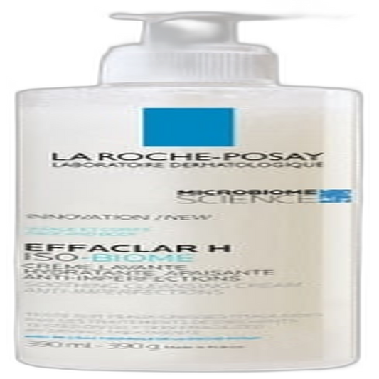 【La Roche-Posay】Effaclar H Iso-Biome Cleansing Cream 390 mL <13.2 fl oz>