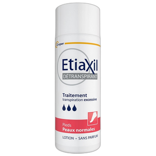 【Etiaxil】Lotion Antitranspirante pour Pieds Peau Normale 100 mL <3.4 fl oz>