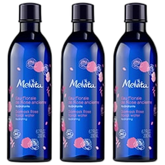 【Melvita】Rose Floral Water 200 mL <6.8 fl oz> 3pc set