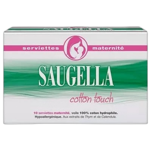 【Saugella】Cotton Touch 10 Maternity Towels