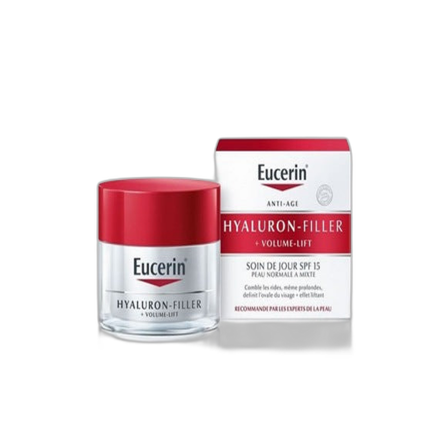 【Eucerin】Soin de Jour Hyaluron-Filler Volume Filler Peau Normale à Mixte 50 mL <1.7 fl oz>