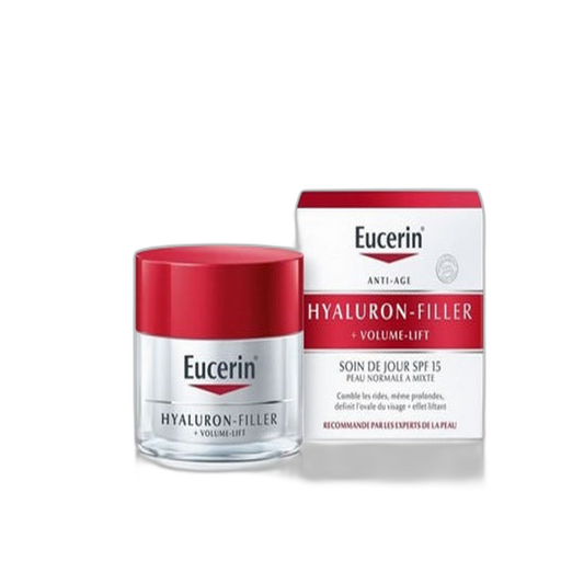 【Eucerin】Soin de Jour Hyaluron-Filler Volume Filler Peau Normale à Mixte 50 mL <1.7 fl oz>