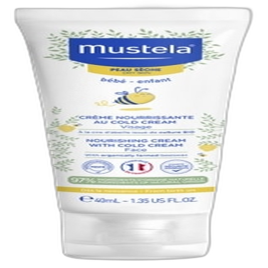 【Mustela】Crème nourrissante avec Cold Cream 40 mL <1.4 fl oz>