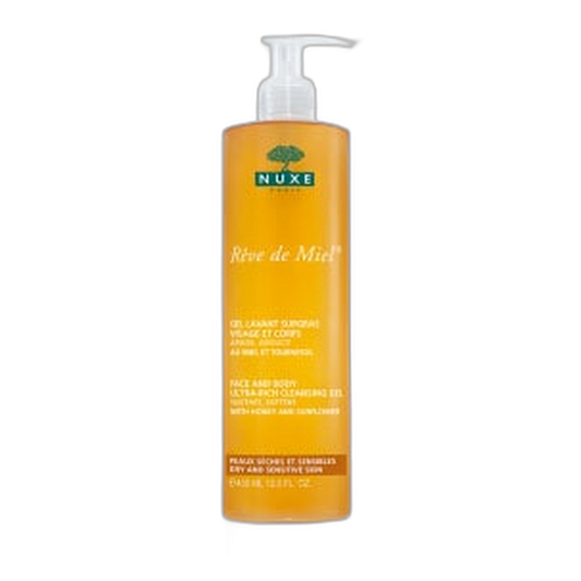 【NUXE】Rêve De Miel Gentle Cleansing Gel For Face And Body 400 mL <13.5 fl oz>