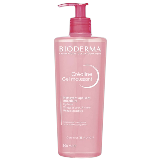 【BIODERMA】 CREALINE GEL MOUSSANT 500ml <16.91 fl oz>