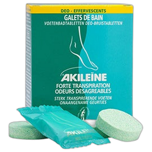 【AKILEINE】Effervescent Bath Tablets Foot Care 7 Tablets