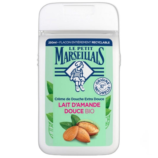 【Le Petit Marseillais】Extra Soft Cream Shower Almond Milk 250 mL <8.5 fl oz>