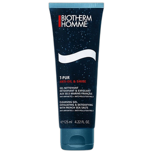 【Biotherm】Gel Nettoyant Exfoliant Détoxifiant Anti-Huiles et Brillance Homme 125 mL <4.2 fl oz>