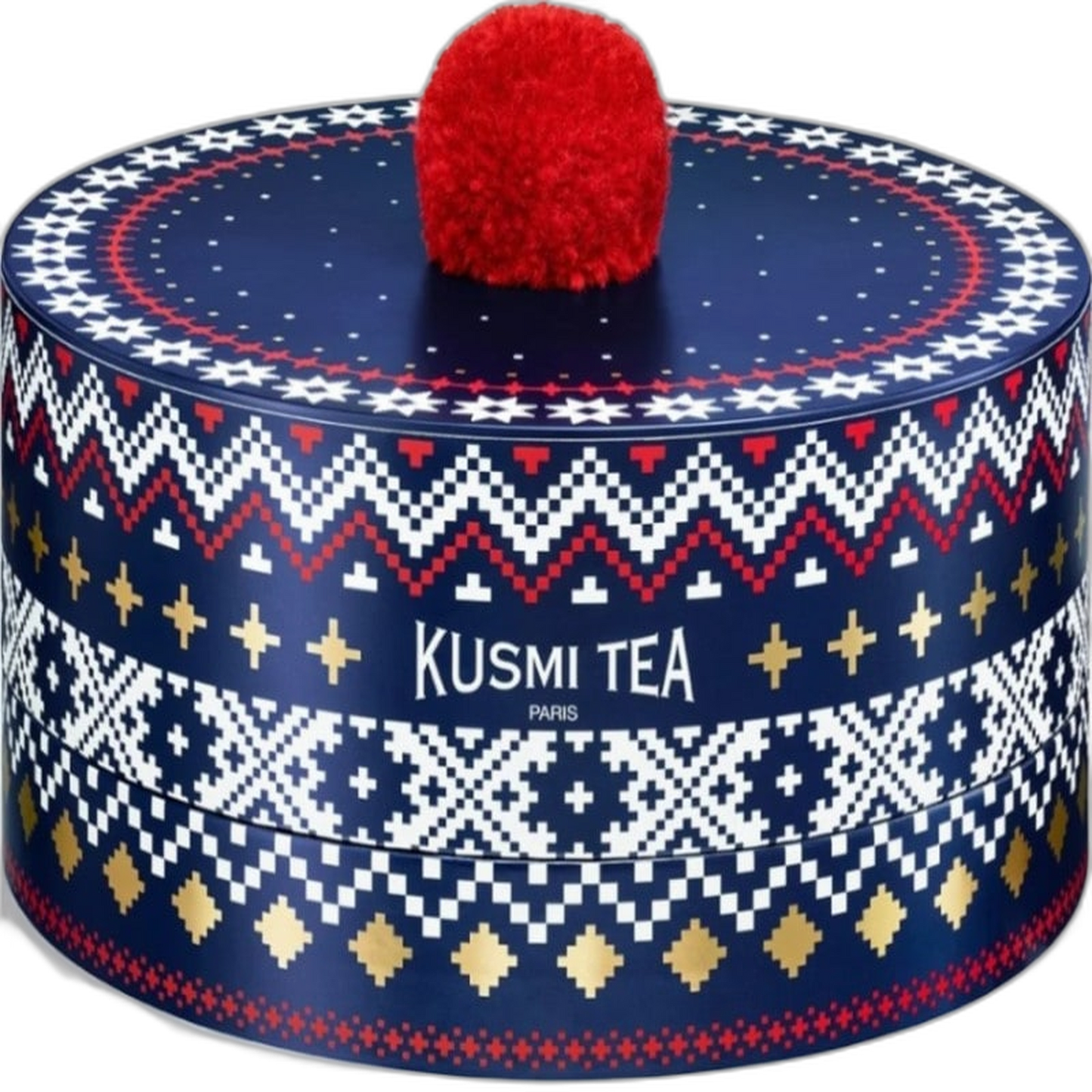 【Kusmi Tea】Dark Blue Tea Bag Gift Set With Red Bonbon (Limited Edition)
