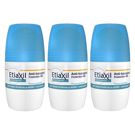【Etiaxil】DEODORANT ANTI-TRANSPIRANT 48H 50ml <1.7 fl oz> 3pc