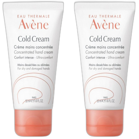 【Avène】Crème Cold Cream pour les Mains 50 mL <1.7 fl oz> ensemble de 2 pièces