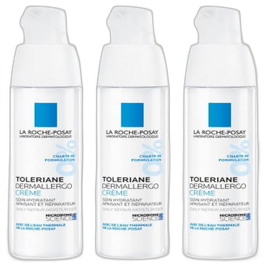 【La Roche-Posay】Toleriane Dermallergo Cream 40 mL <1.4 fl oz> 3pc Set