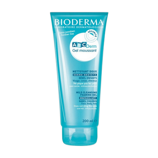 【BIODERMA】ABC DERM MOUSSANT GEL NETTOYANT DOUX 200ml  <6.8 fl oz>
