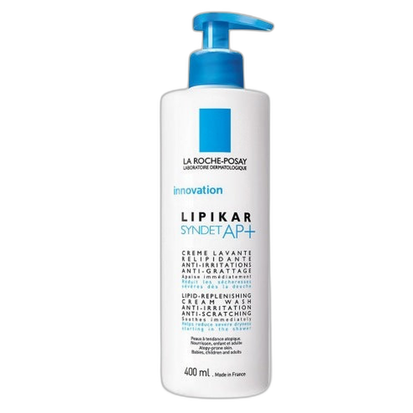 【La Roche-Posay】Lipikar Syndet AP+ 400 mL <13.5 fl oz>