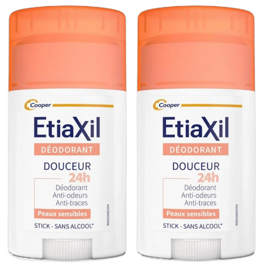 【Etiaxil】DEODRANT STICK DOUCEUR 24H SANS SELS D'ALUMINIUM 50ml <1.7 fl oz> 2pc